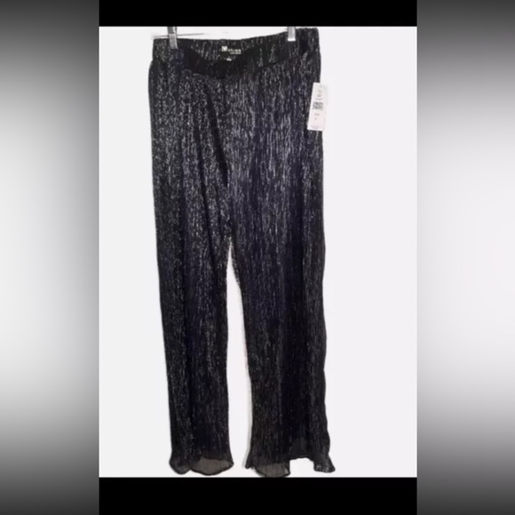 JM Studio By John Meyer Womens Shimmery Wide Leg Plazzo Dress Pants Size XL - Picture 1 of 8